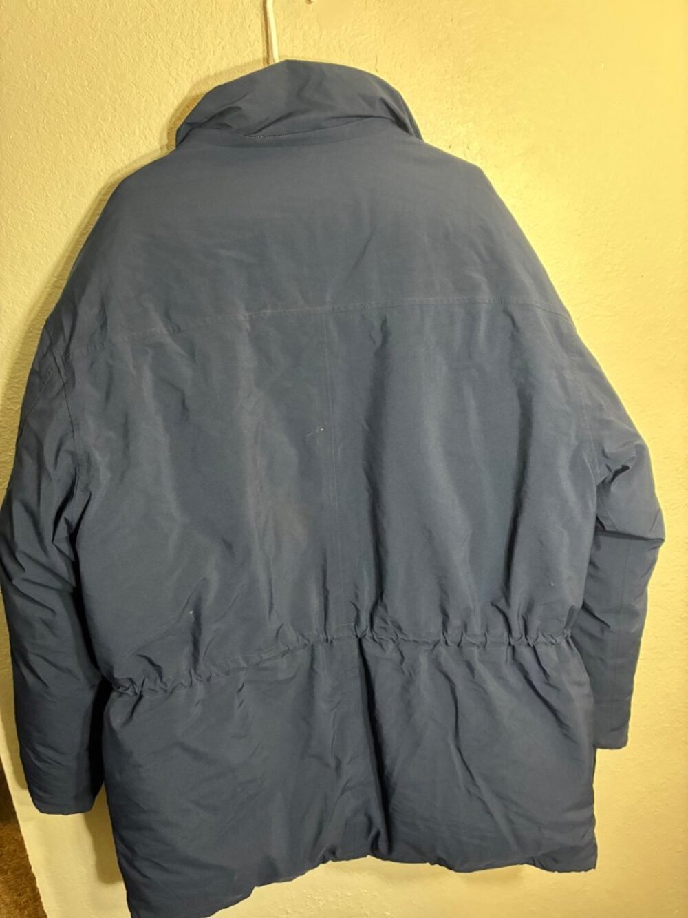 Eddie Bauer Vintage Gore-Tex Goose Down Parka Navy Large